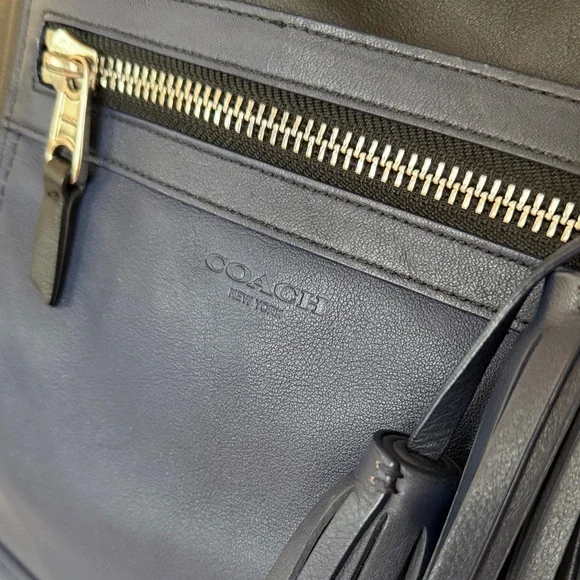 Coach Legacy Color Block Tote Bag - Picture 2 of 13